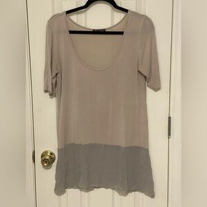 ⏰ Surrealist Beige Layering Top